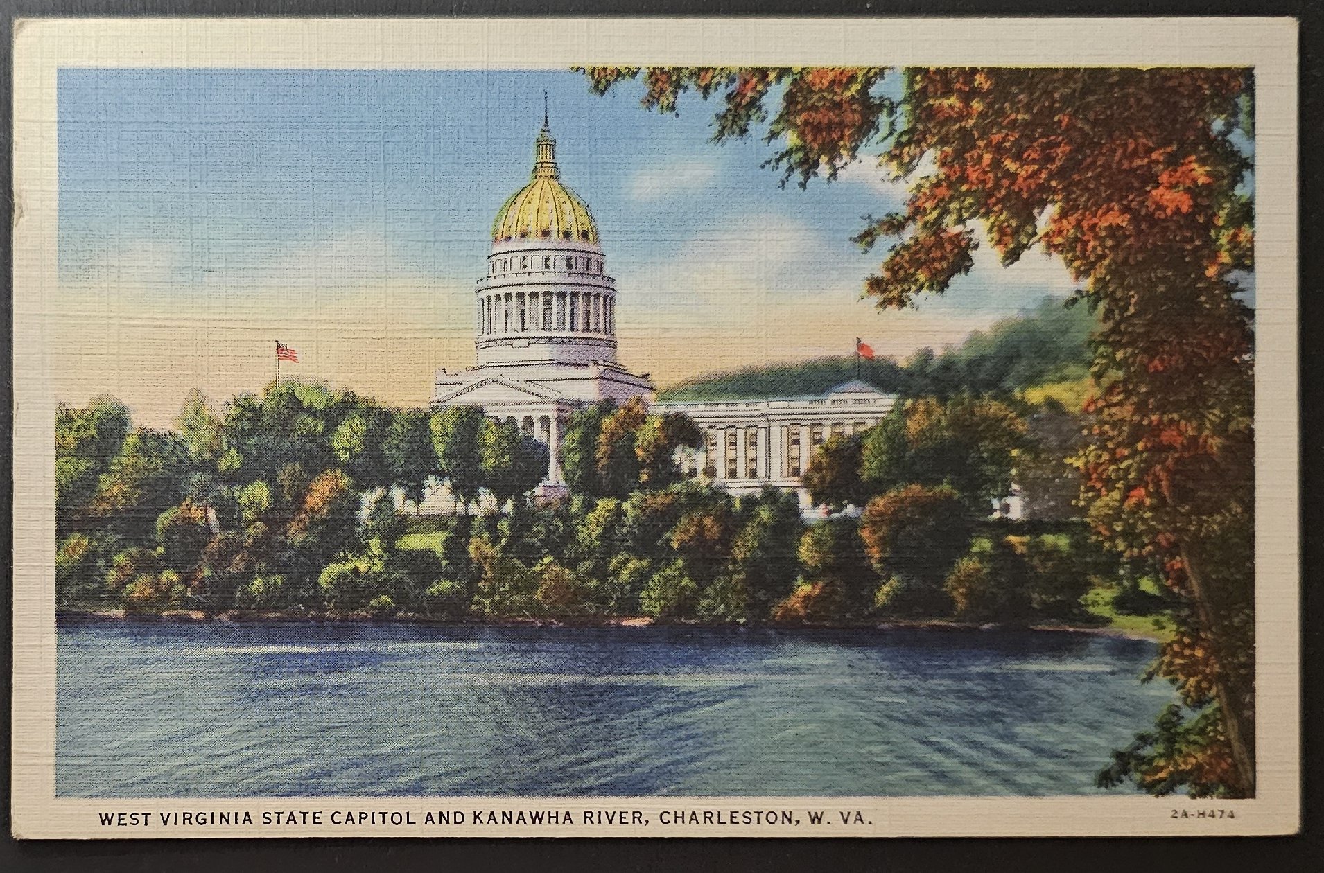 (image for) postcard USA - WV - West Virginia #0026